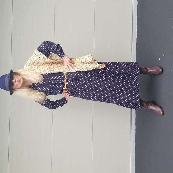 Hand Crafted Accessories - Hand Crafted Tan Crochet Wrap/Scarf, $40